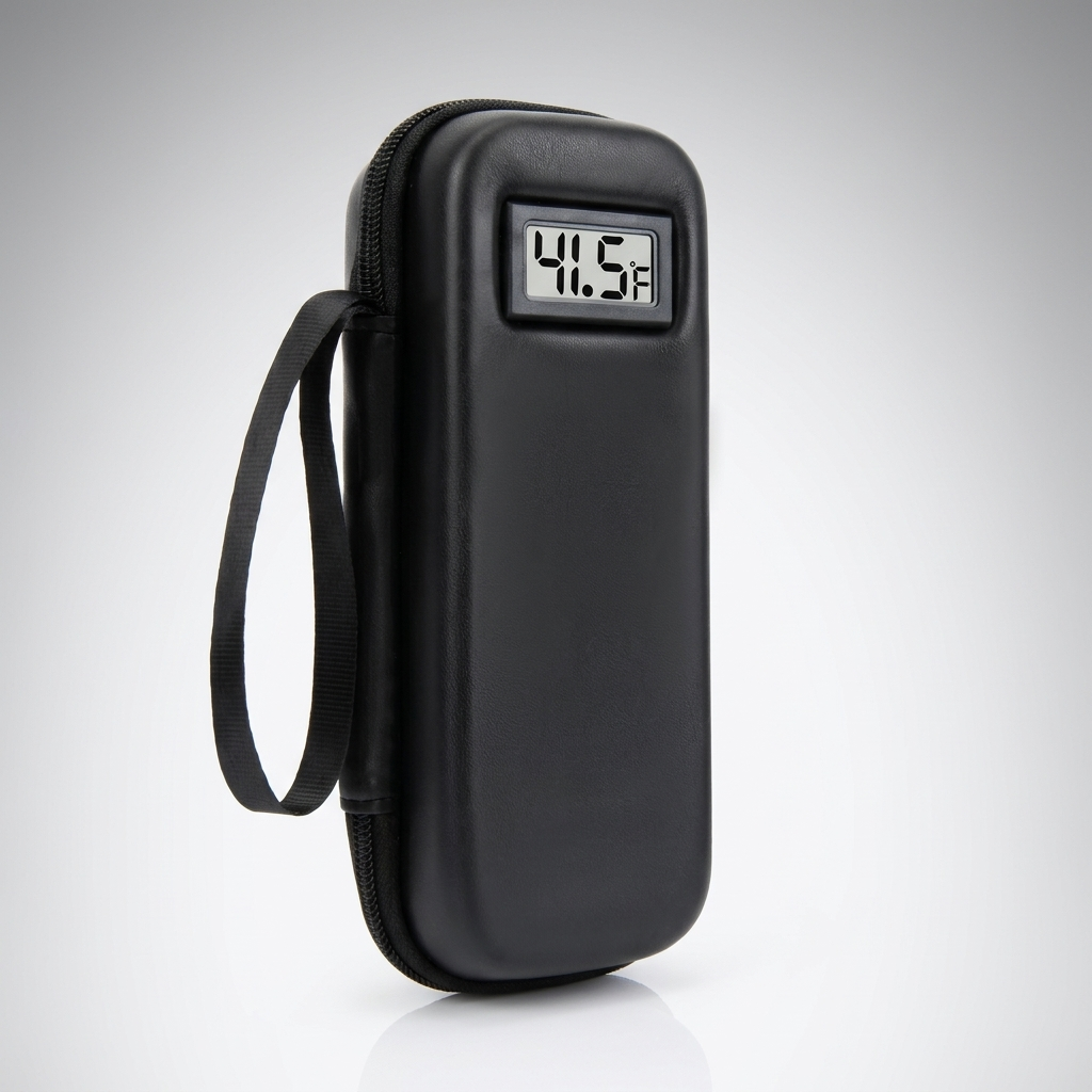 Insulin Cooler Travel Case with Temperature Display