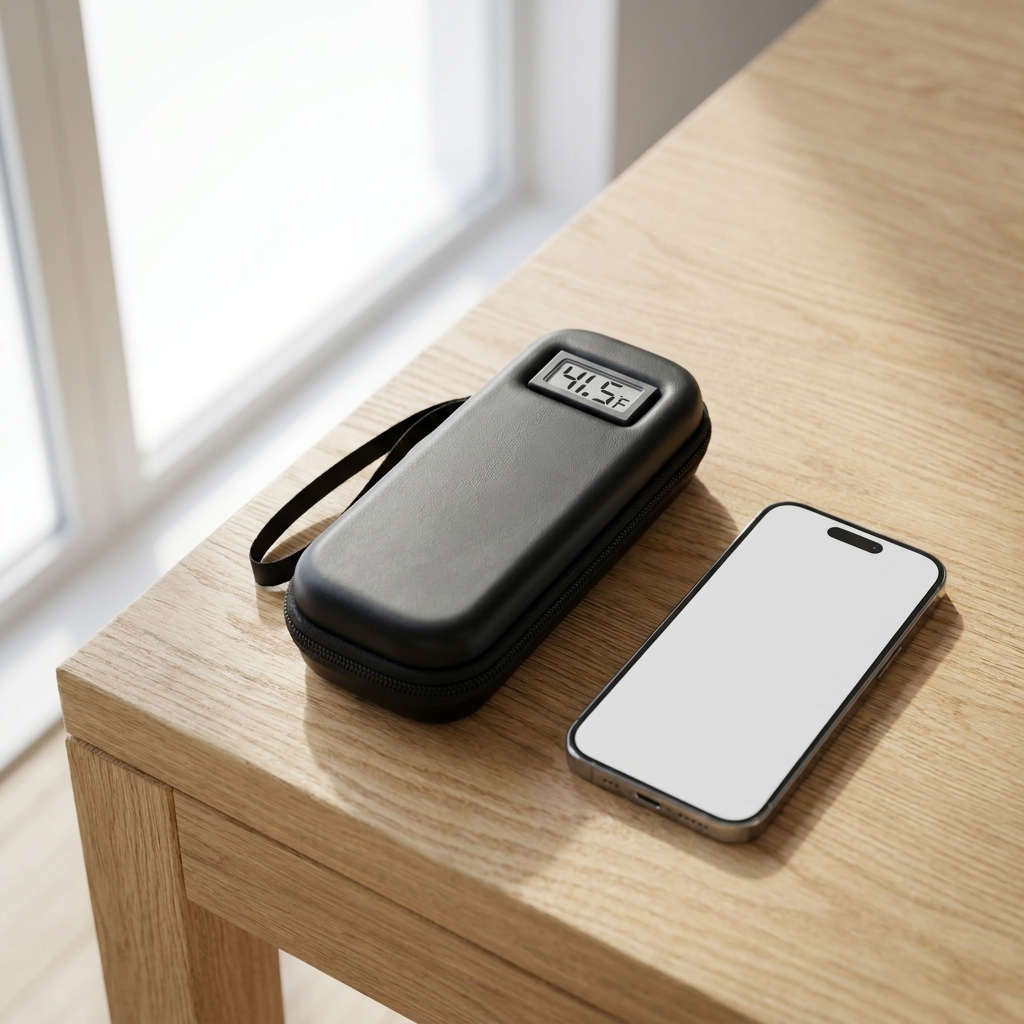 Insulin Cooler Travel Case with Temperature Display